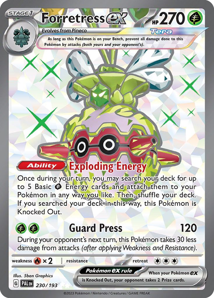 Forretress ex - Paldea Evolved - 230