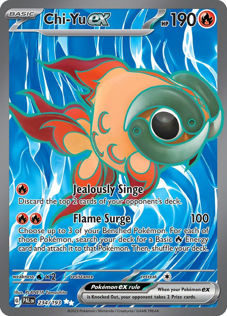 Chi-Yu ex - Paldea Evolved - 234