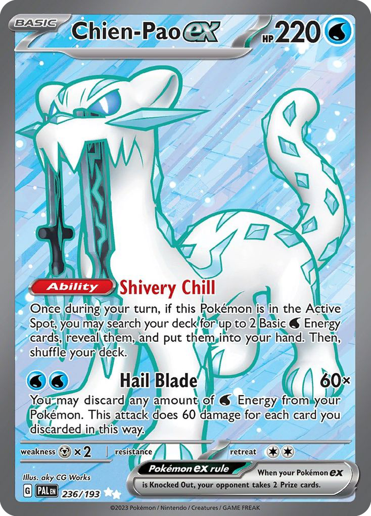 Chien-Pao ex - Paldea Evolved - 236