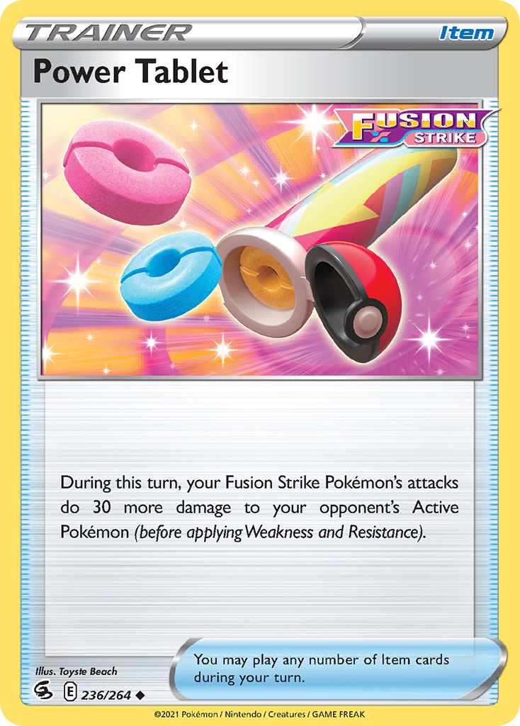 Power Tablet - Fusion Strike - 236
