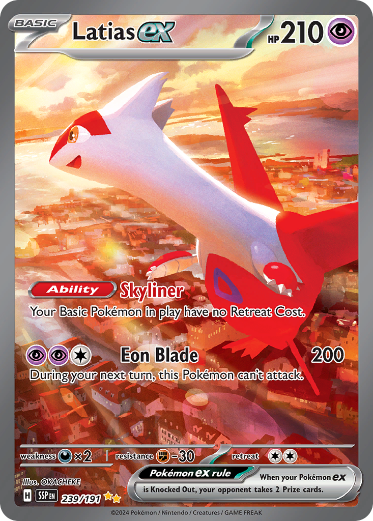 Latias ex - Surging Sparks - 239