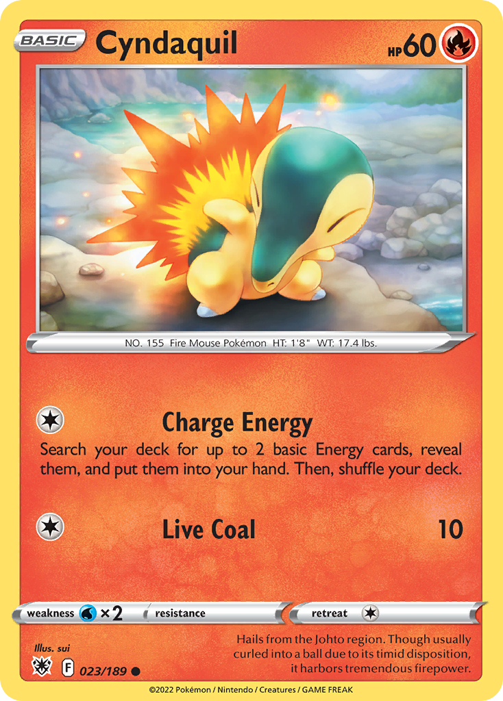 Cyndaquil - Astral Radiance - 023