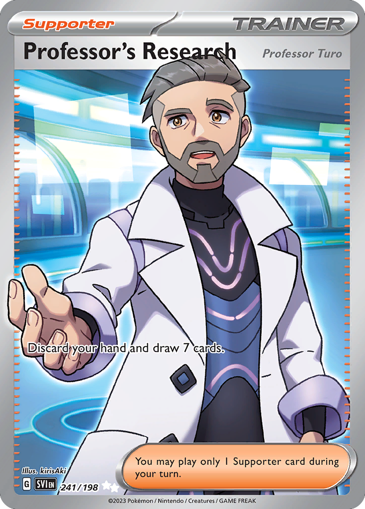 Professor's Research (Professor Turo) - Scarlet & Violet - 241