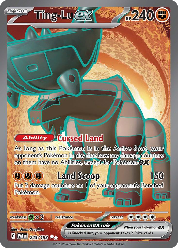 Ting-Lu ex - Paldea Evolved - 243