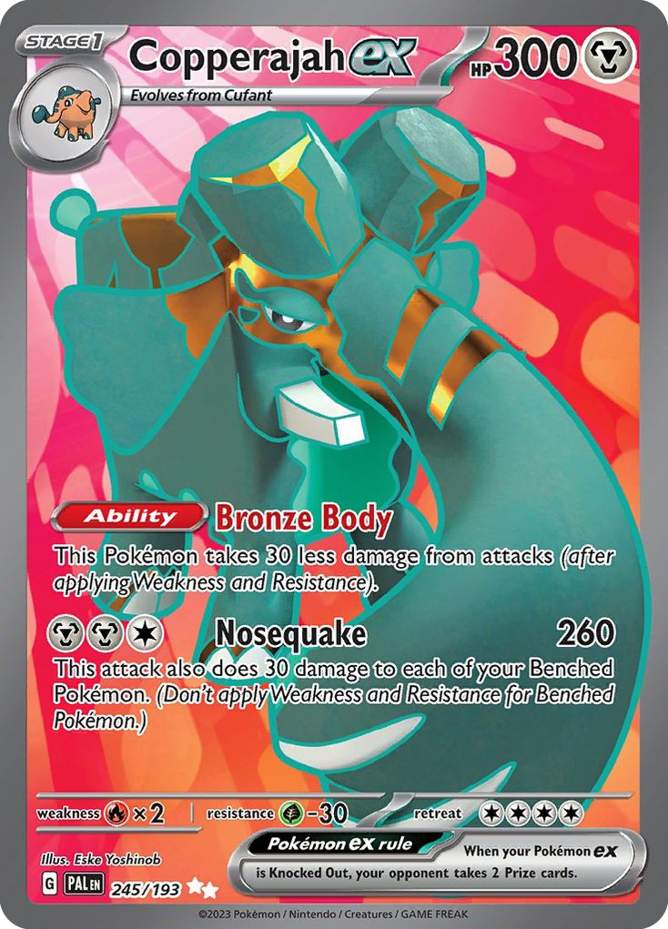 Copperajah ex - Paldea Evolved - 245