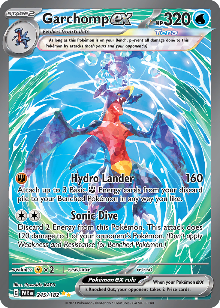 Garchomp ex - Paradox Rift - 245