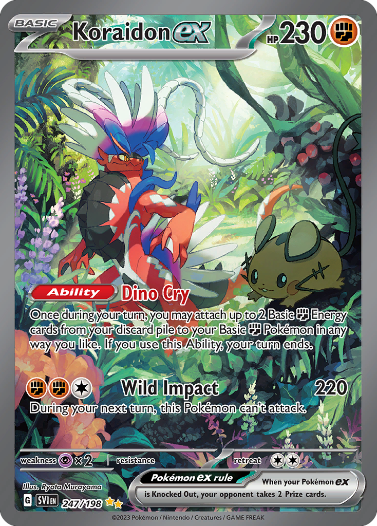 Koraidon ex - Scarlet & Violet - 247