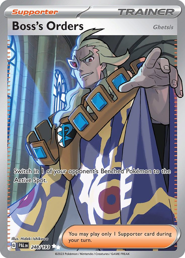 Boss's Orders (Ghetsis) - Paldea Evolved - 248