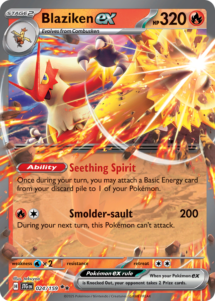 Blaziken ex - Journey Together - 024