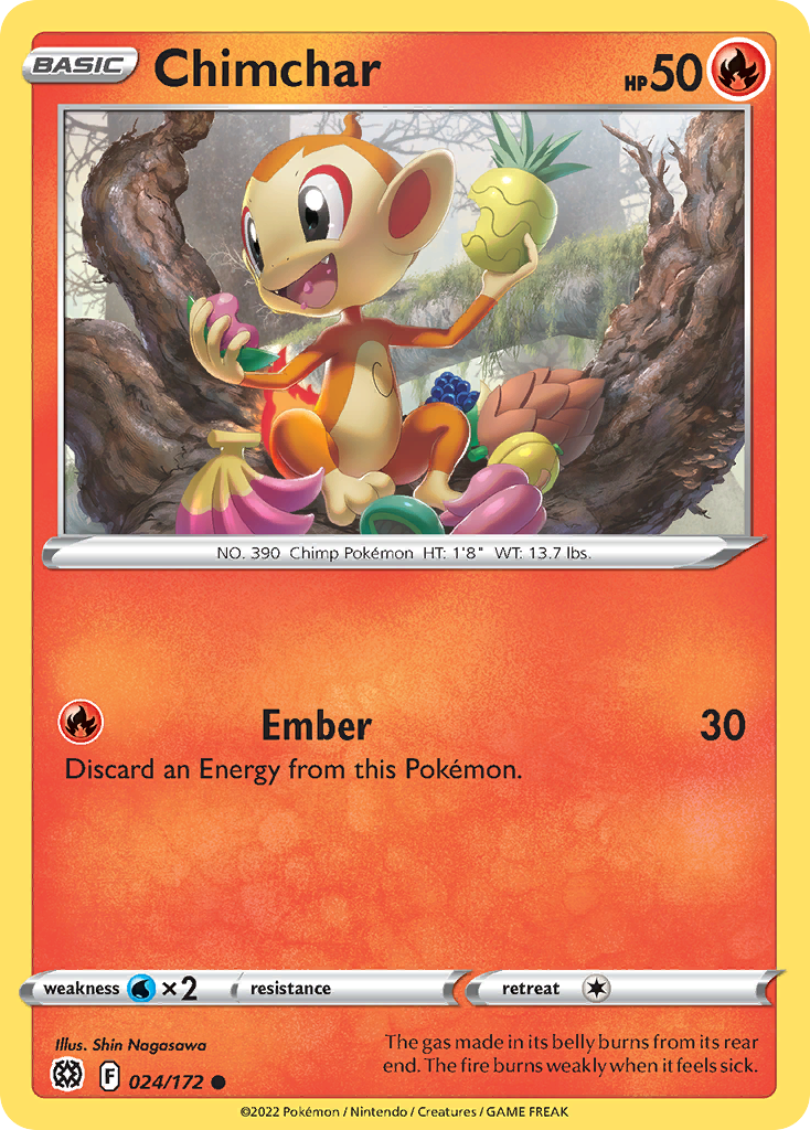 Chimchar - Brilliant Stars - 024