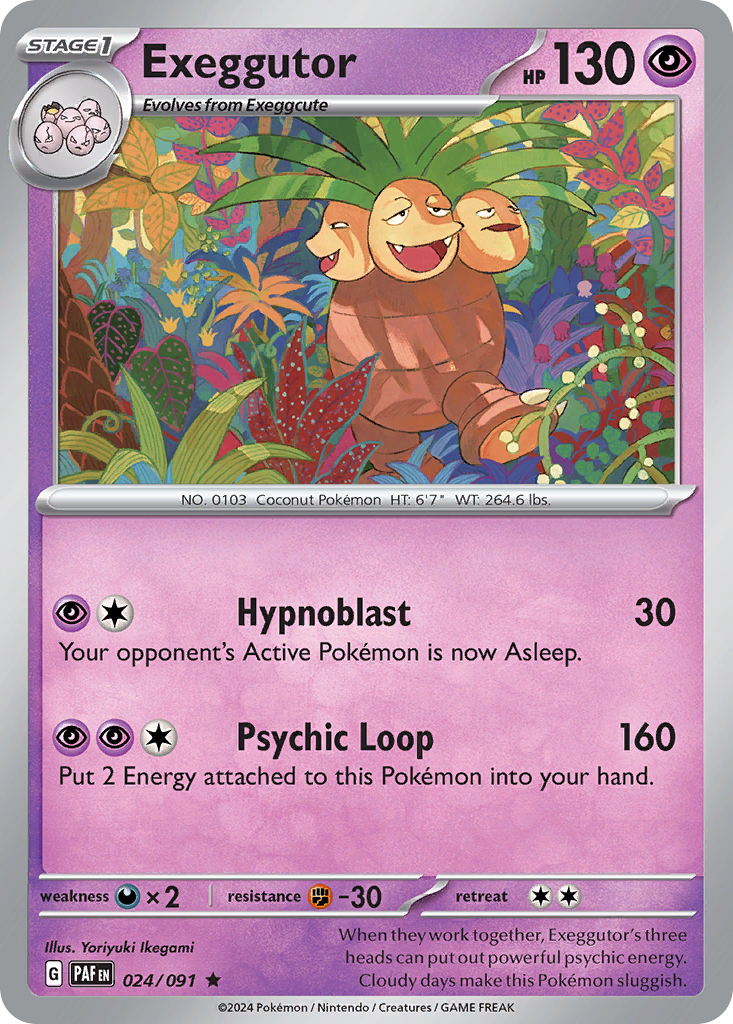 Exeggutor - Paldean Fates - 024