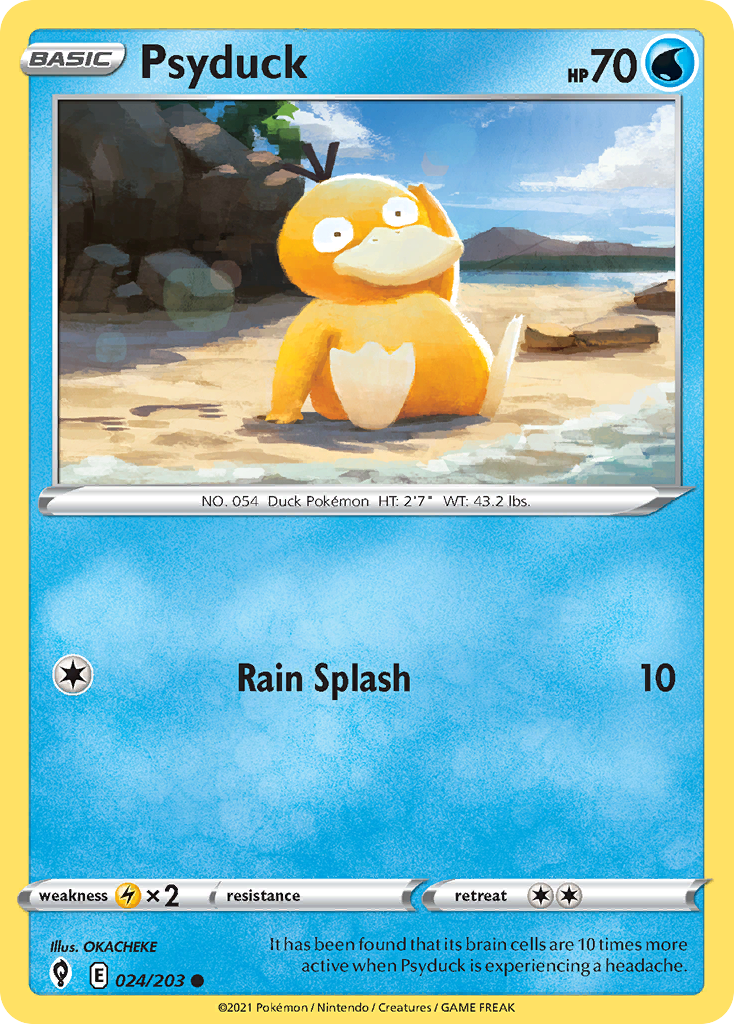 Psyduck - Evolving Skies - 024