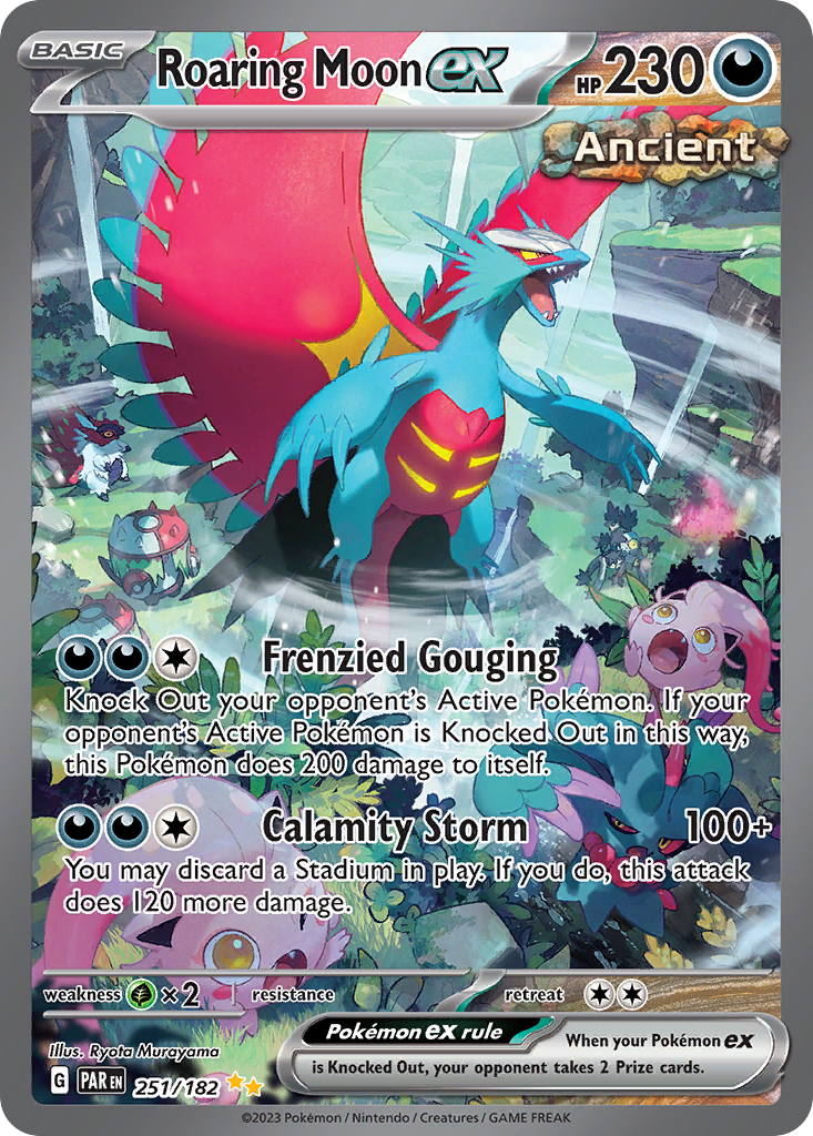 Roaring Moon ex - Paradox Rift - 251
