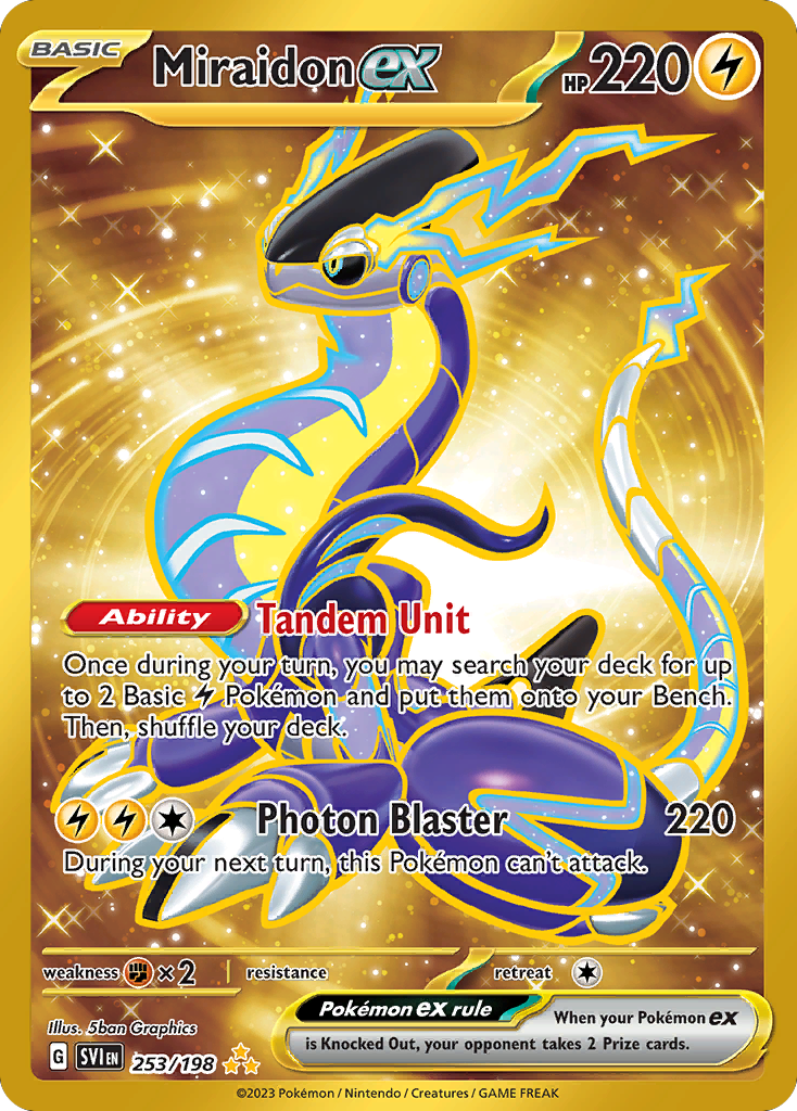 Miraidon ex - Scarlet & Violet - 253
