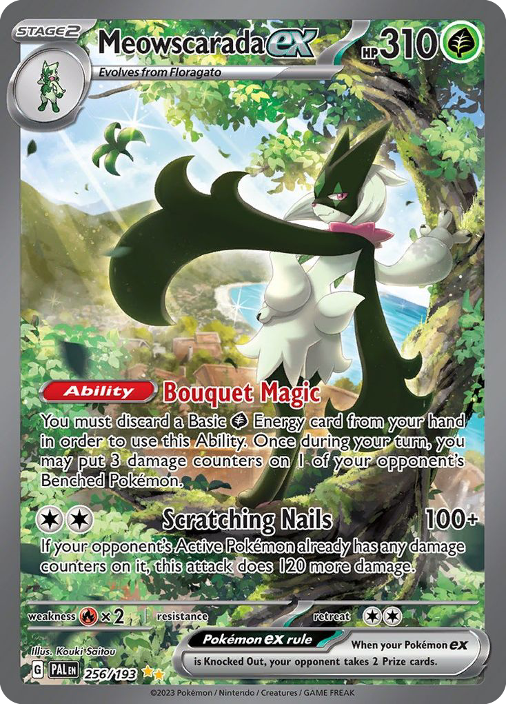 Meowscarada ex - Paldea Evolved - 256