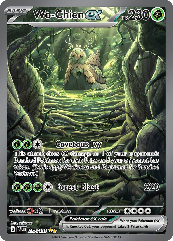 Wo-Chien ex - Paldea Evolved - 257