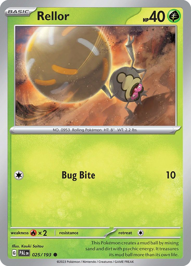 Rellor - Paldea Evolved - 025