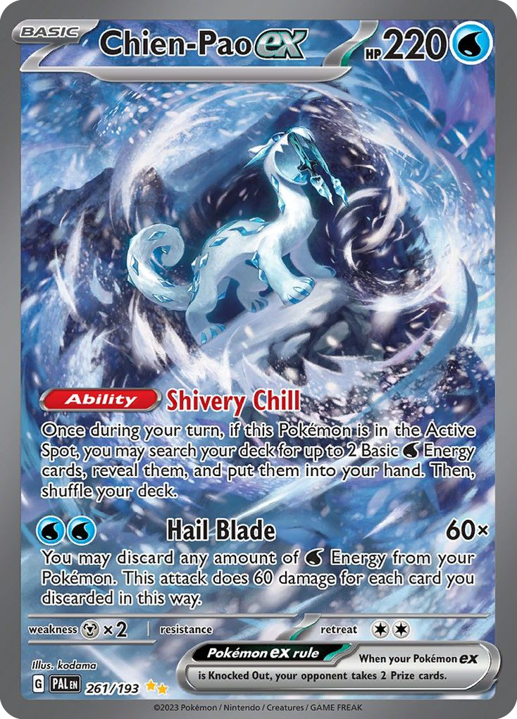 Chien-Pao ex - Paldea Evolved - 261