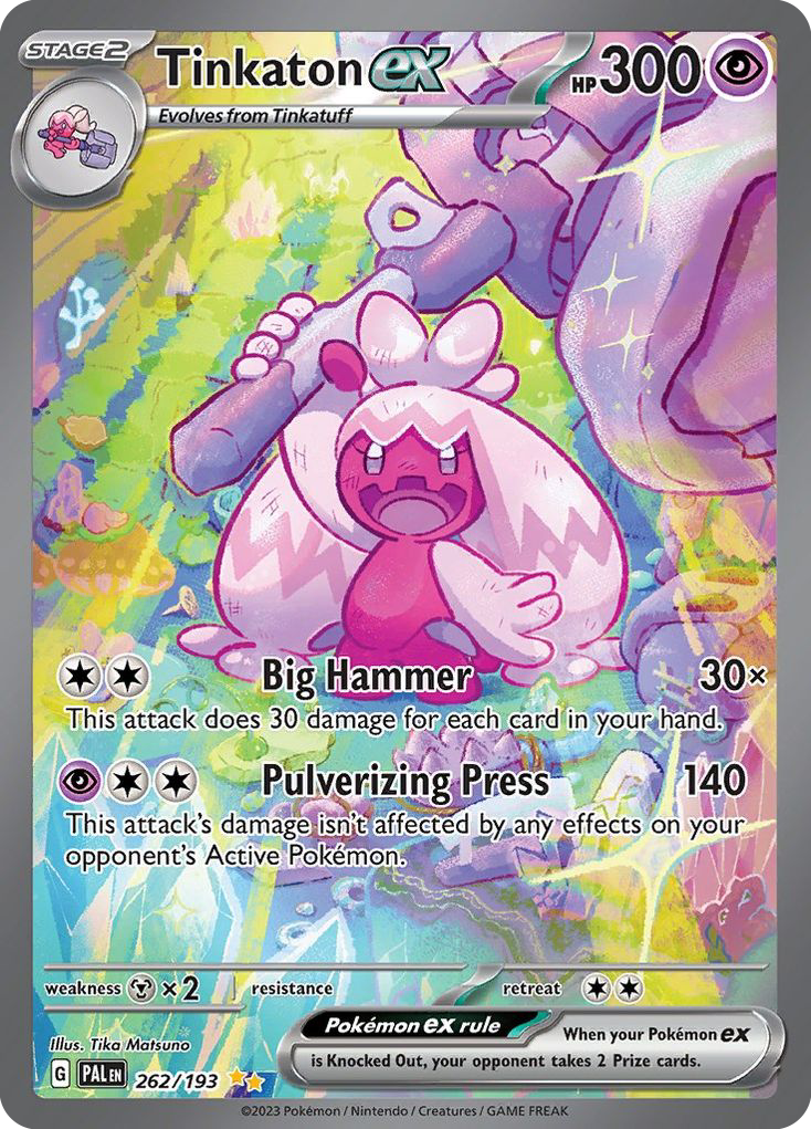 Tinkaton ex - Paldea Evolved - 262