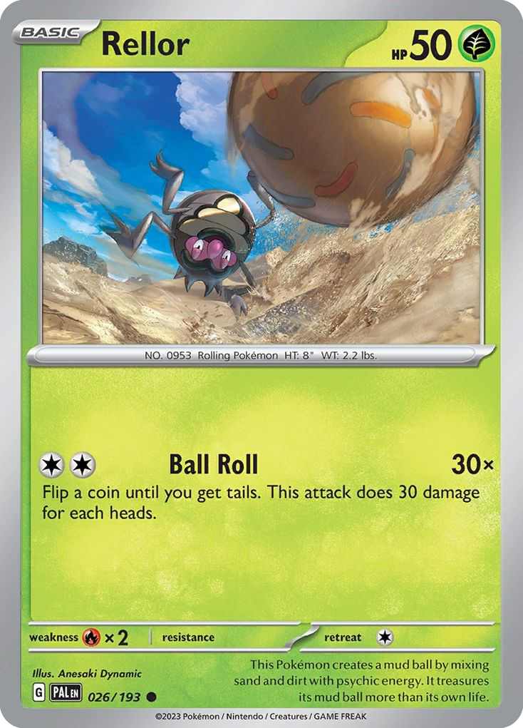 Rellor - Paldea Evolved - 026