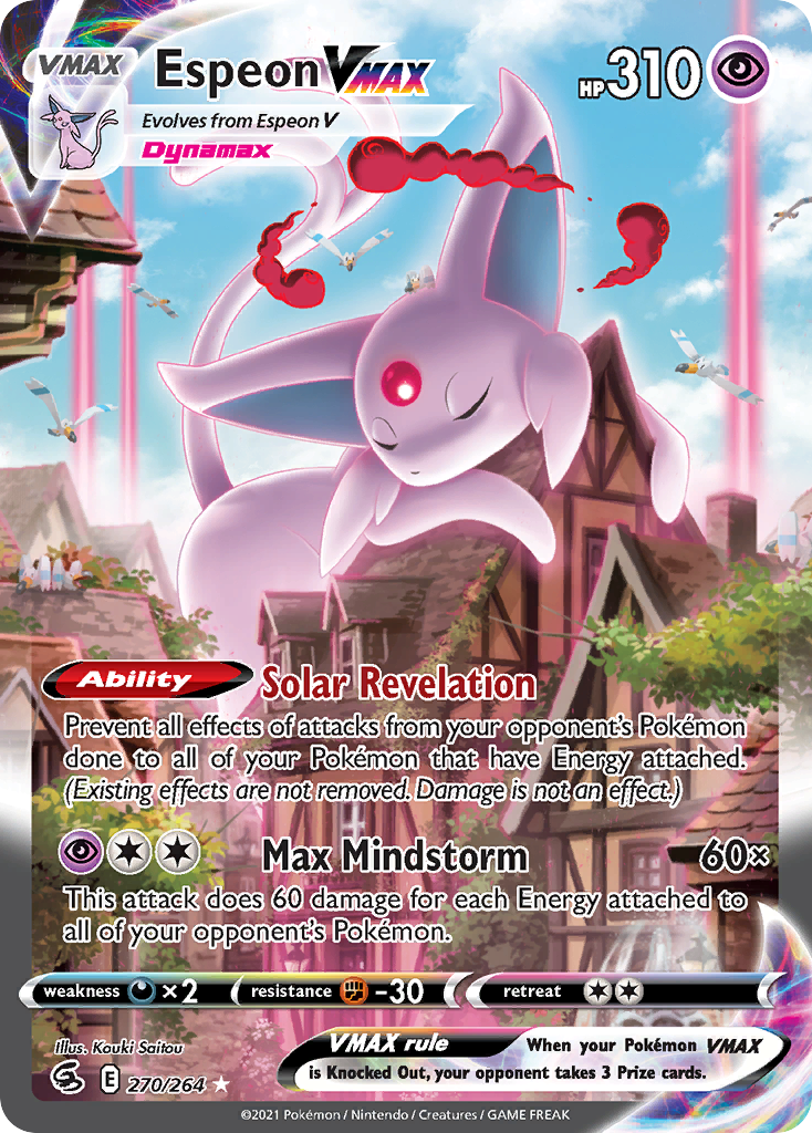 Espeon VMAX - Fusion Strike - 270