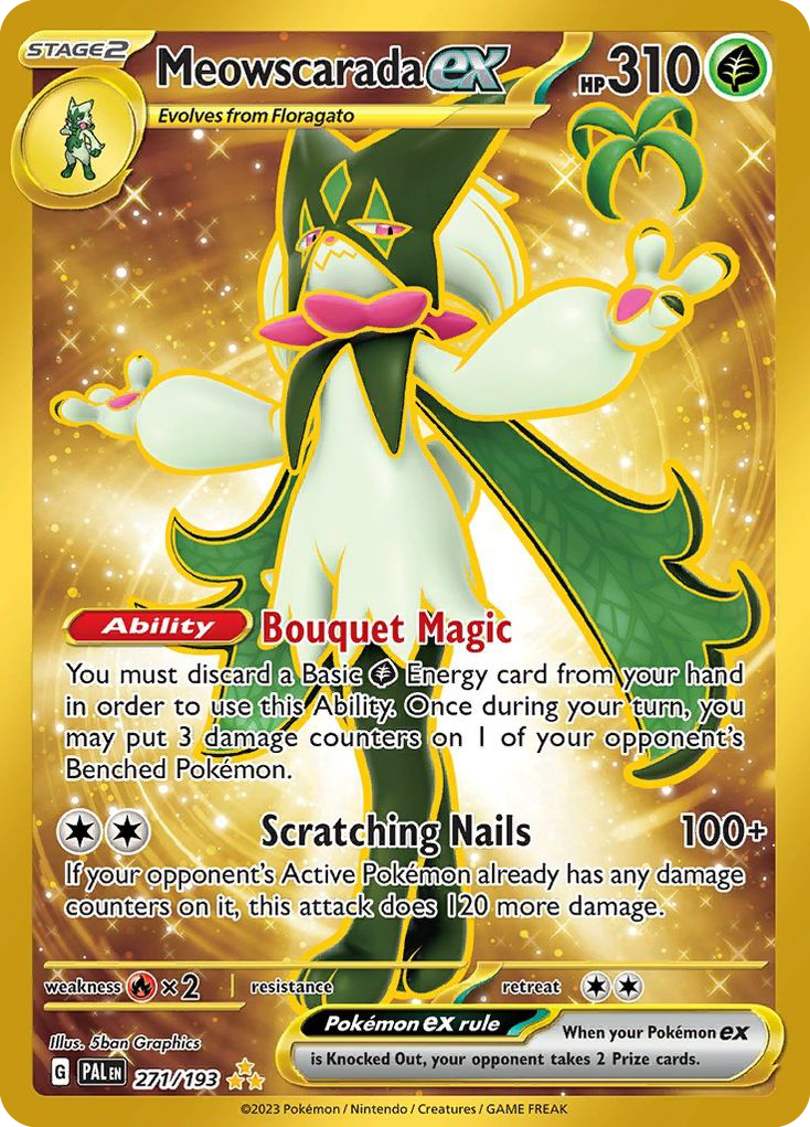 Meowscarada ex - Paldea Evolved - 271