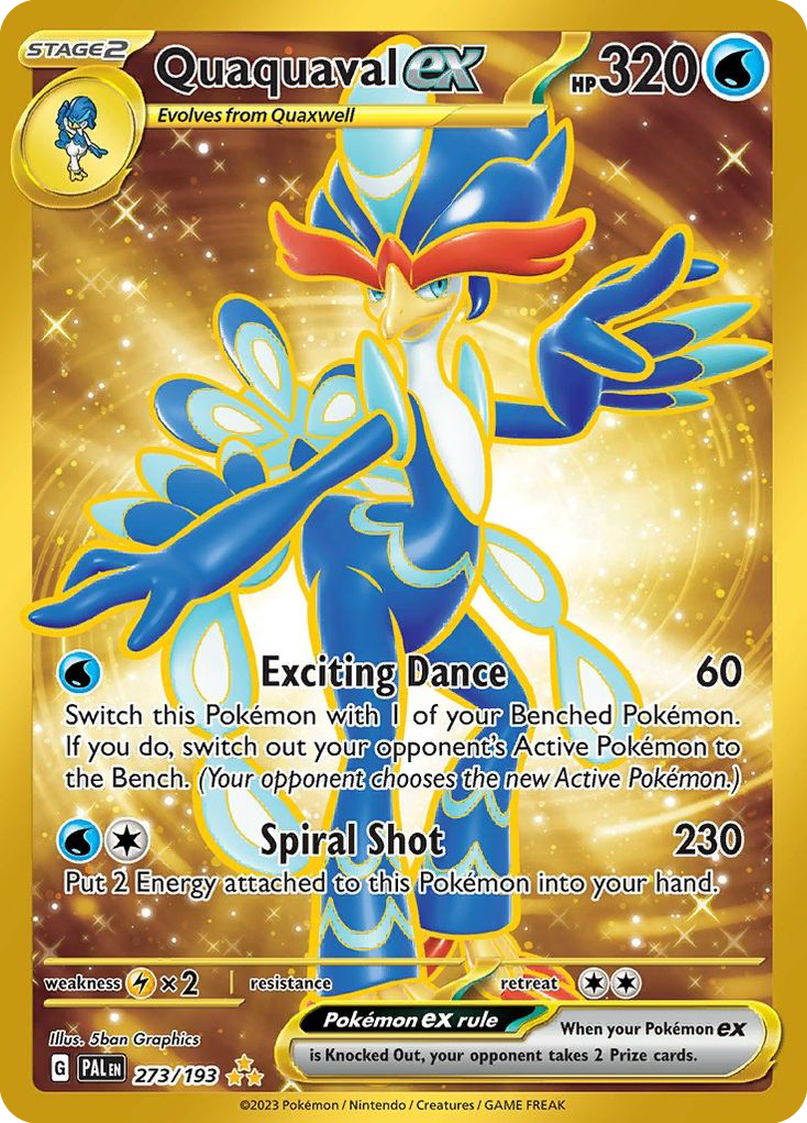 Quaquaval ex - Paldea Evolved - 273