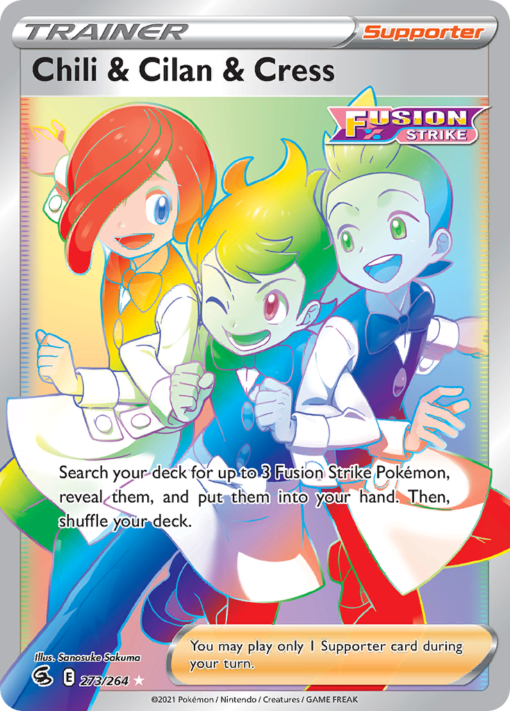 Chili & Cilan & Cress - Fusion Strike - 273