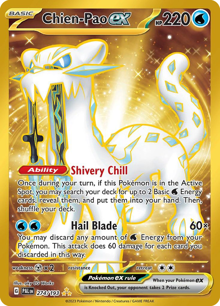 Chien-Pao ex - Paldea Evolved - 274
