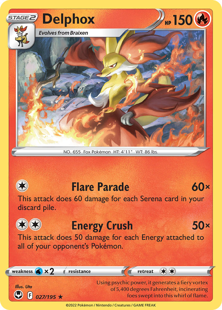 Delphox - Silver Tempest - 027