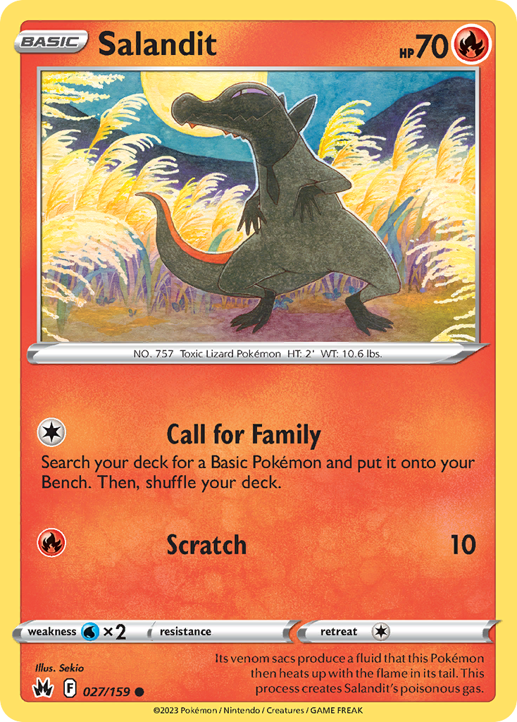 Salandit - Crown Zenith - 027