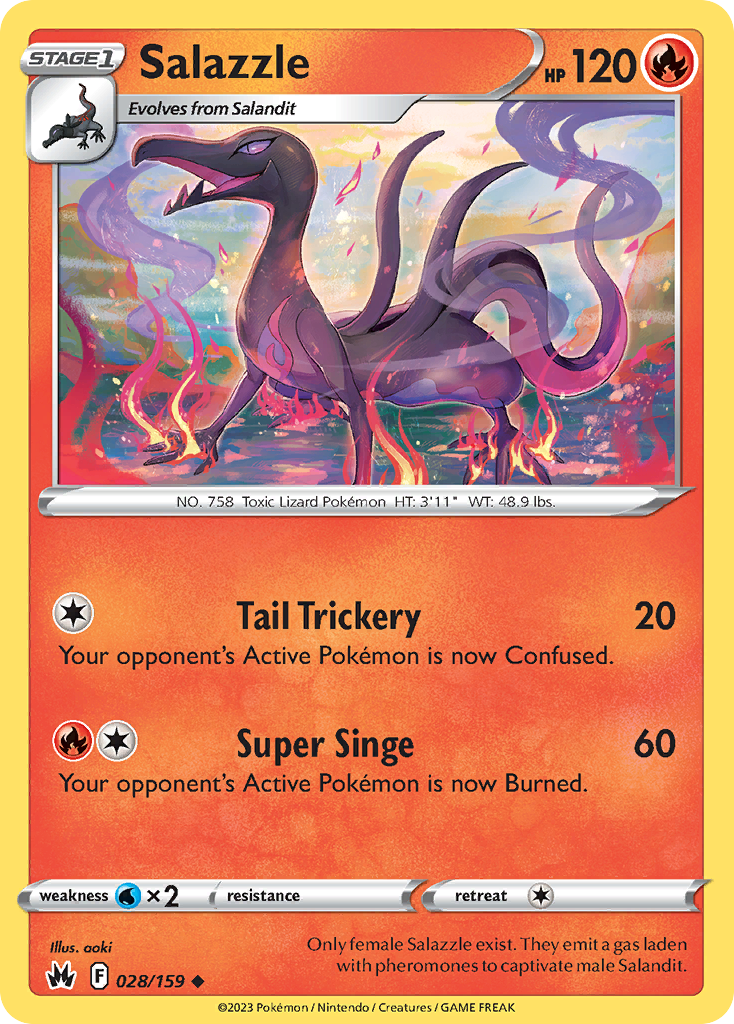 Salazzle - Crown Zenith - 028
