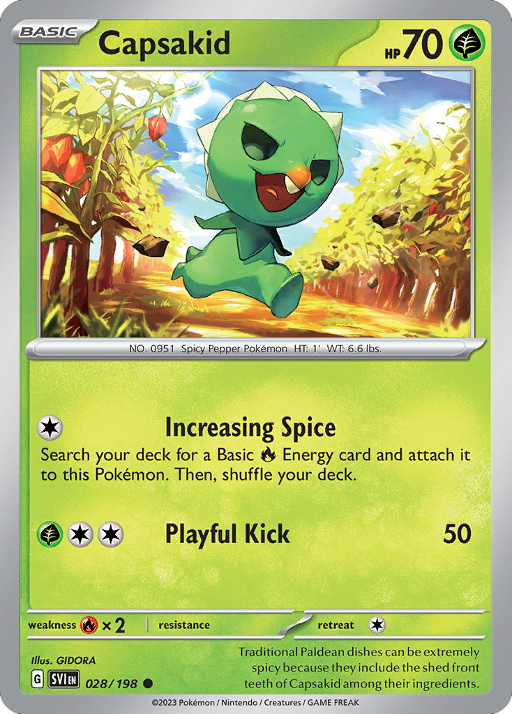 Capsakid - Scarlet & Violet - 028