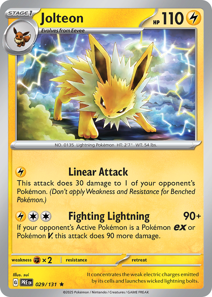 Jolteon - Prismatic Evolutions - 029