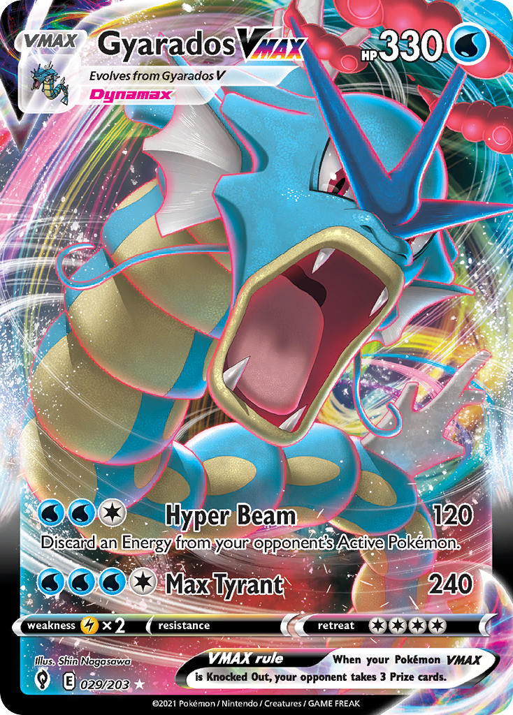 Gyarados VMAX - Evolving Skies - 029