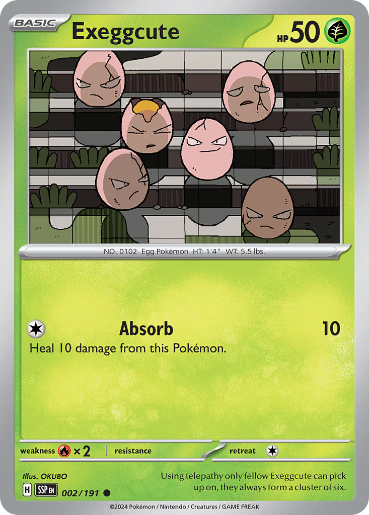 Exeggcute - Surging Sparks - 002