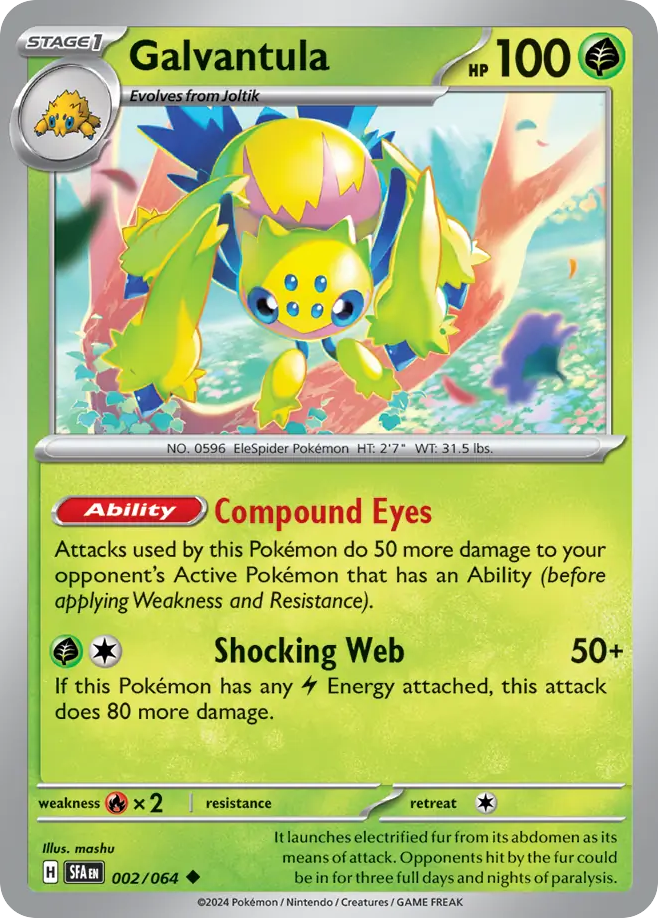 Galvantula - Shrouded Fable - 002