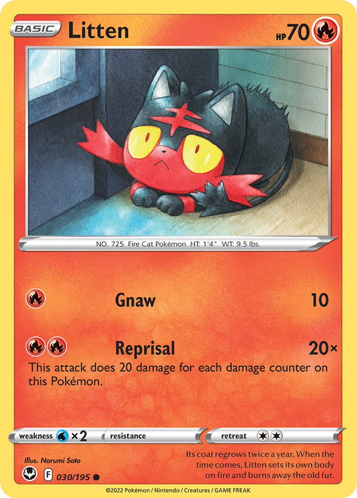 Litten - Silver Tempest - 030