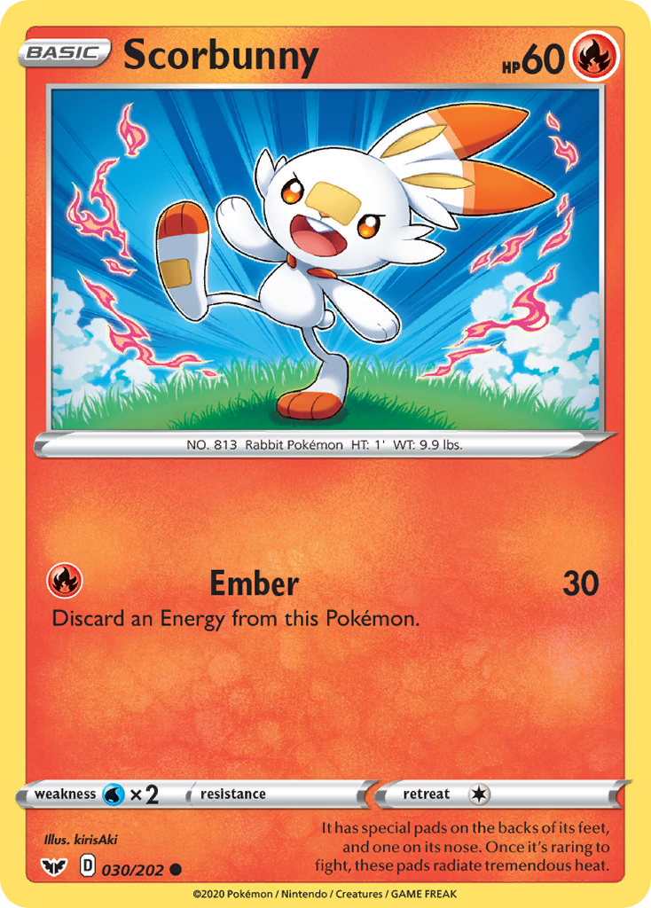 Scorbunny - Sword & Shield - 030