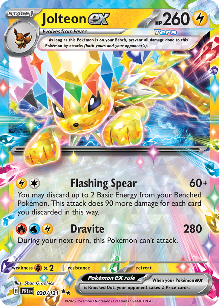 Jolteon ex - Prismatic Evolutions - 030