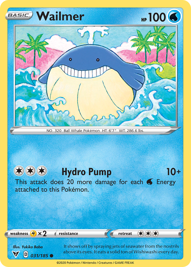 Wailmer - Vivid Voltage - 031