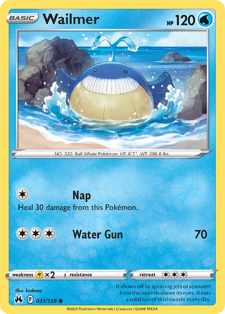 Wailmer - Crown Zenith - 031