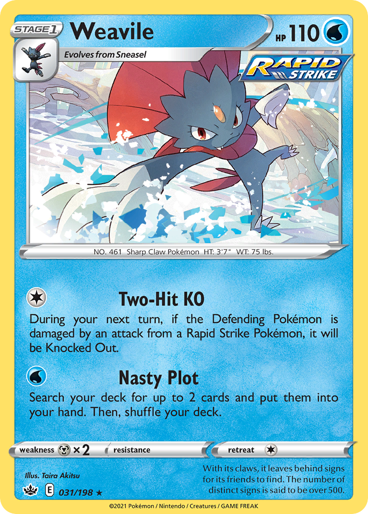 Weavile - Chilling Reign - 031