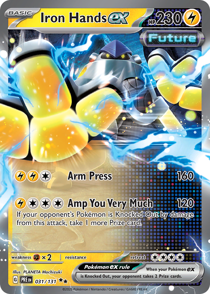 Iron Hands ex - Prismatic Evolutions - 031