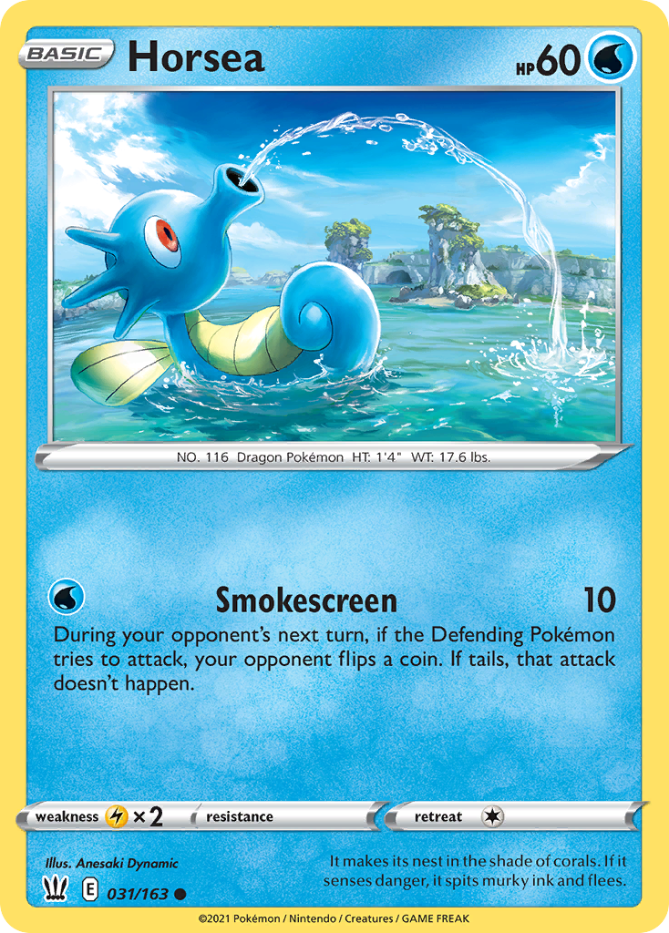 Horsea - Battle Styles - 031