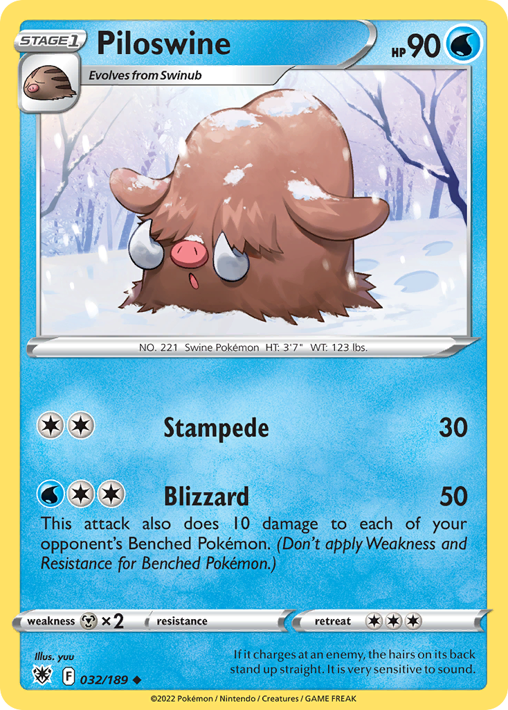 Piloswine - Astral Radiance - 032