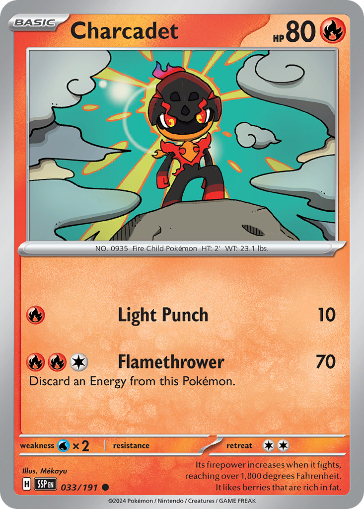 Charcadet - Surging Sparks - 033
