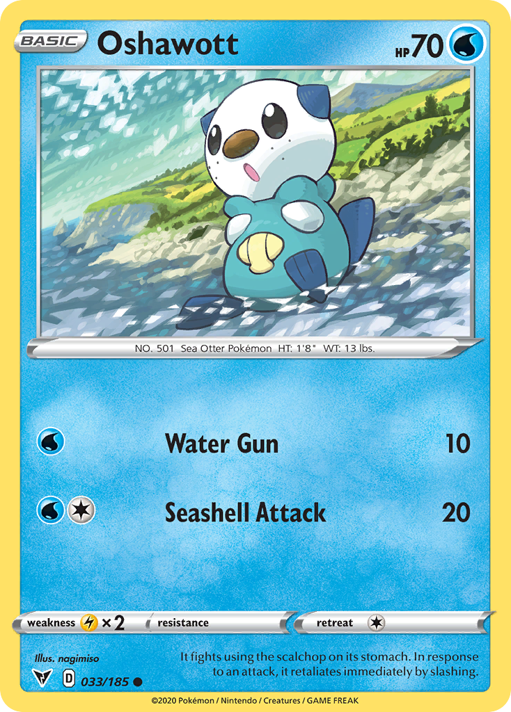 Oshawott - Vivid Voltage - 033