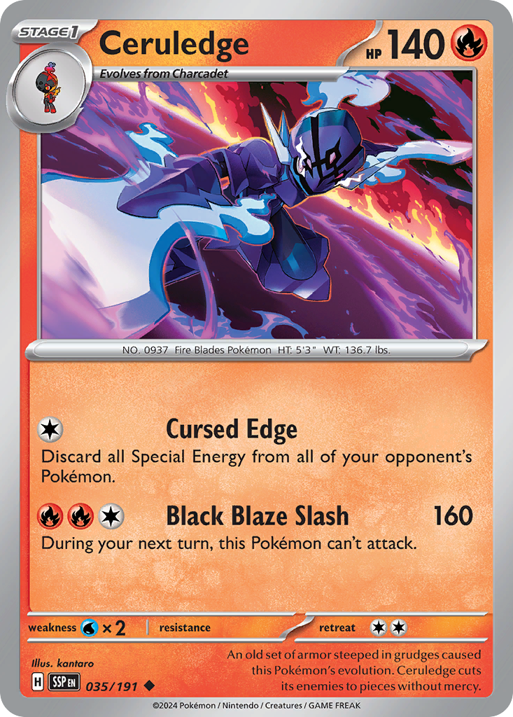 Ceruledge - Surging Sparks - 035