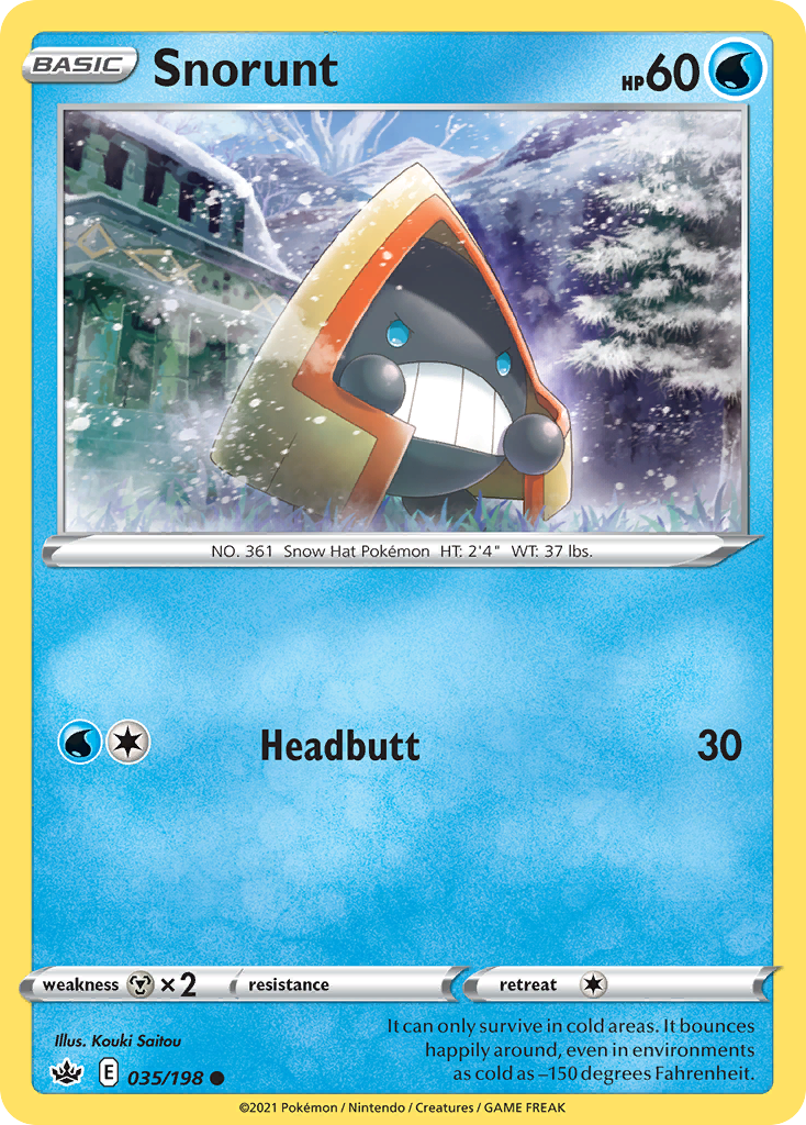 Snorunt - Chilling Reign - 035